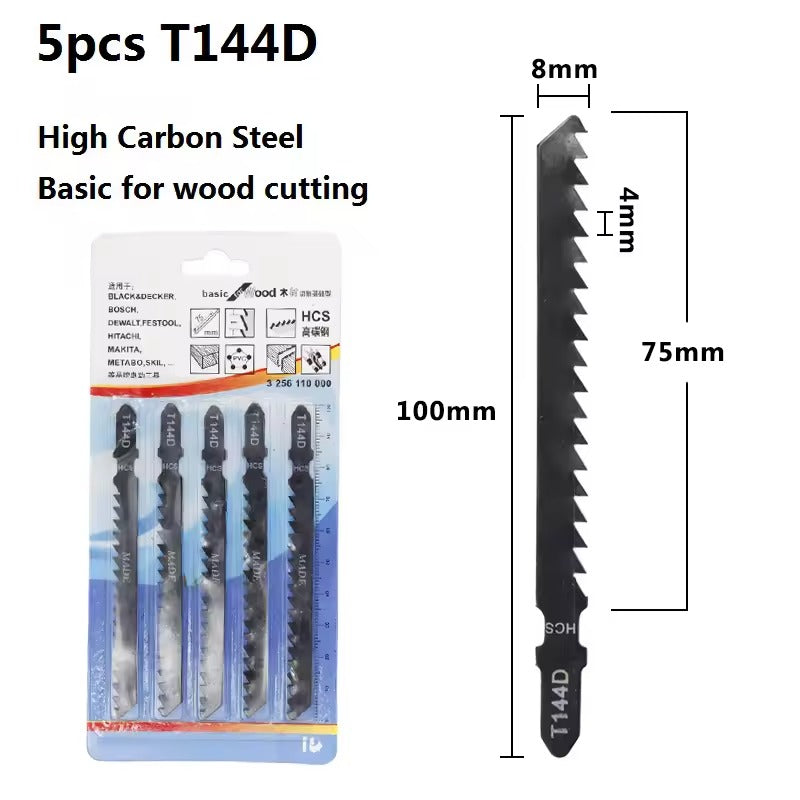 Generic Jigsaw Blades – Multipurpose Cutting Blades for Wood, Metal & Plastic