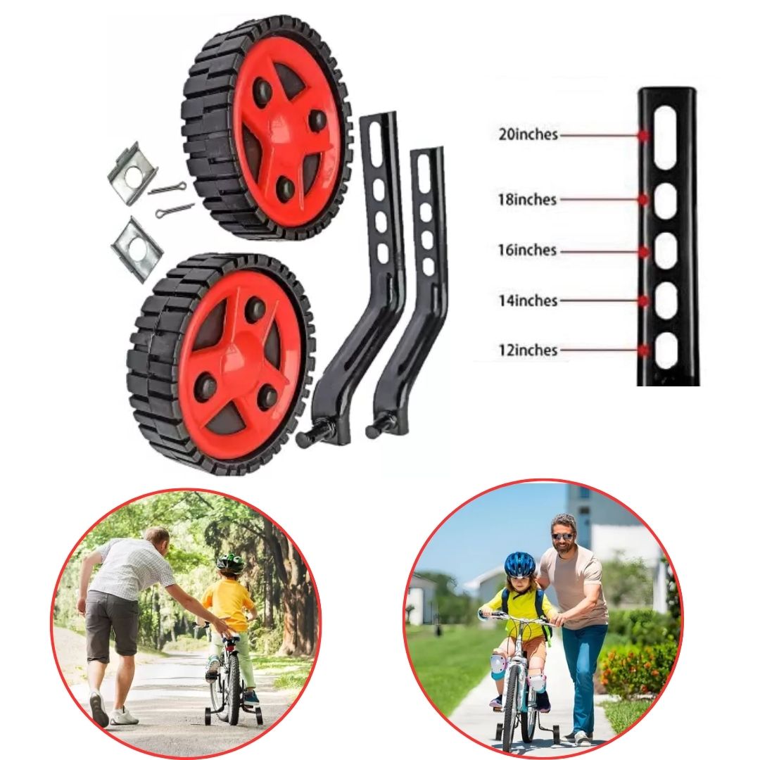 Junior Bicycle Training Wheel Universal Kit