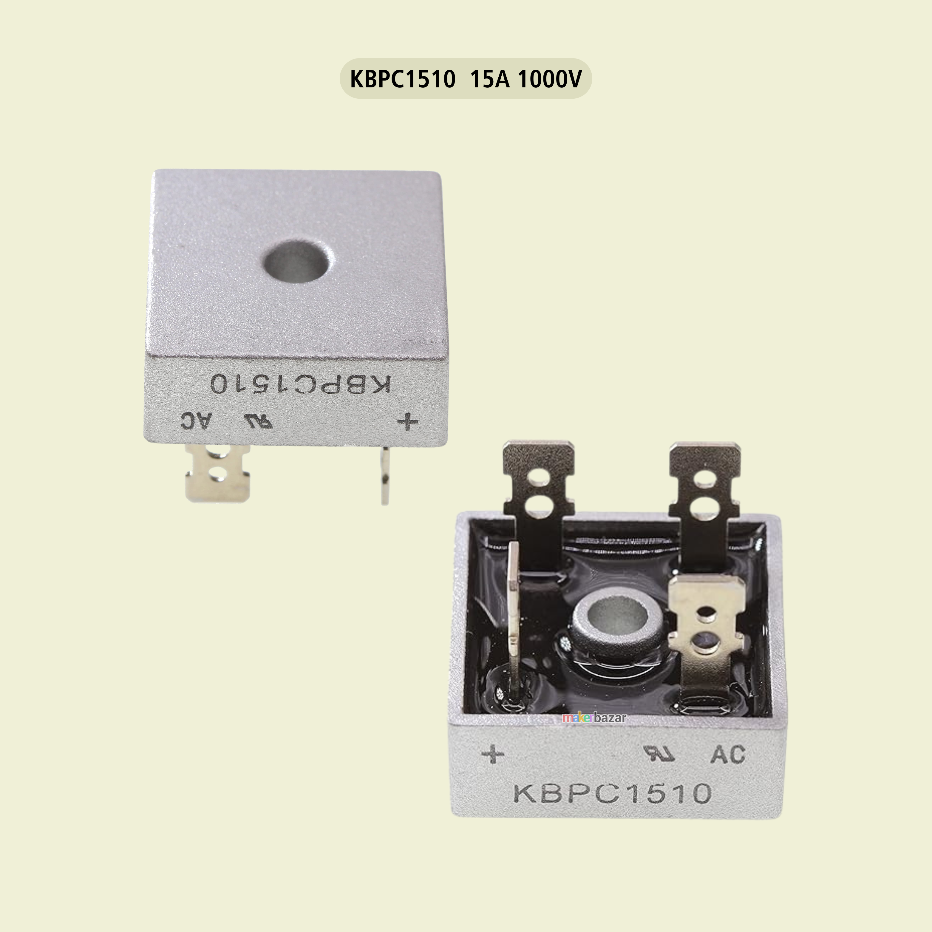 KBPC Diode Bridge Rectifier Module (AC to DC Conversion Module)