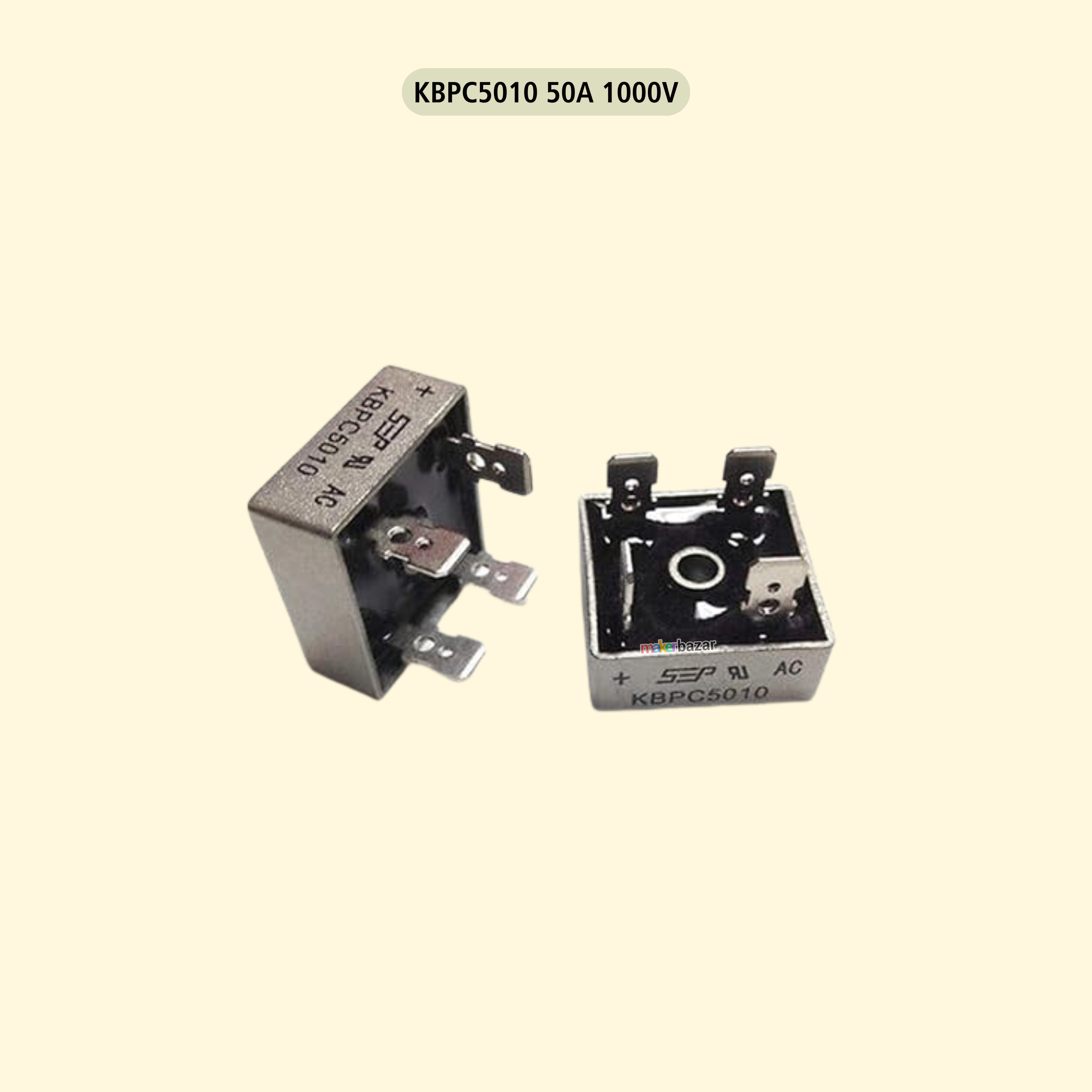 KBPC Diode Bridge Rectifier Module (AC to DC Conversion Module)