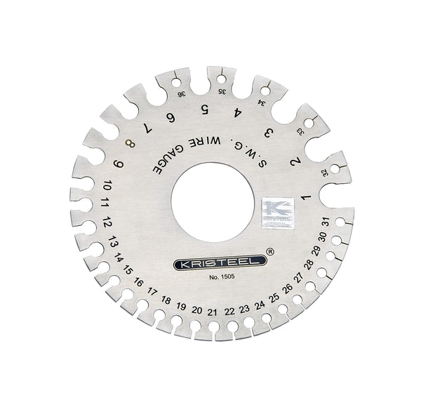 Kristeel: 1505 S.W.G Wire Gauge Heavy-Duty Measuring Wheel (01-31)