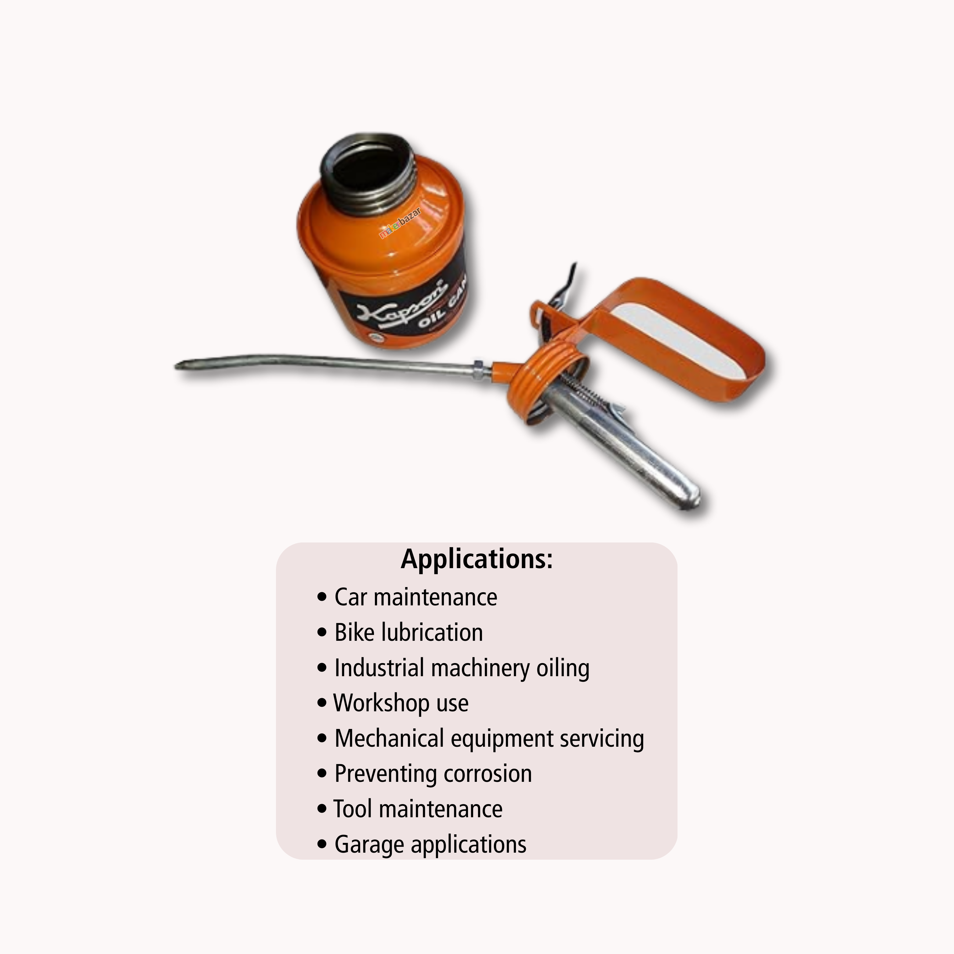 Kapson Heavy Duty Manual Lubrication Oil Can