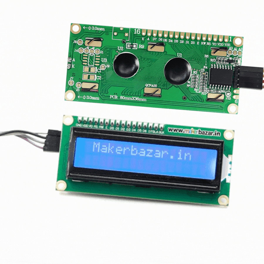 16x2 LCD1602 Parallel LCD Display With IIC I2C Interface