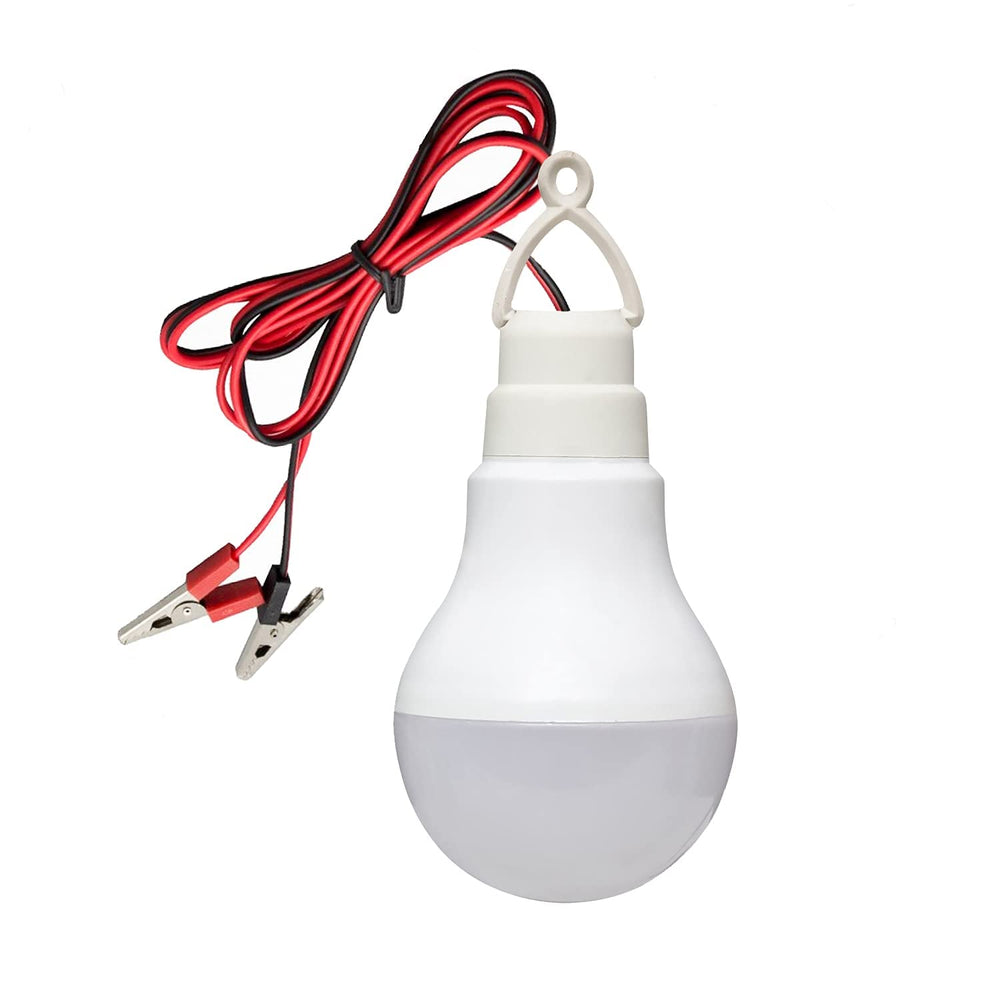 12VDC Solar LED Bulb Basic DIY Light