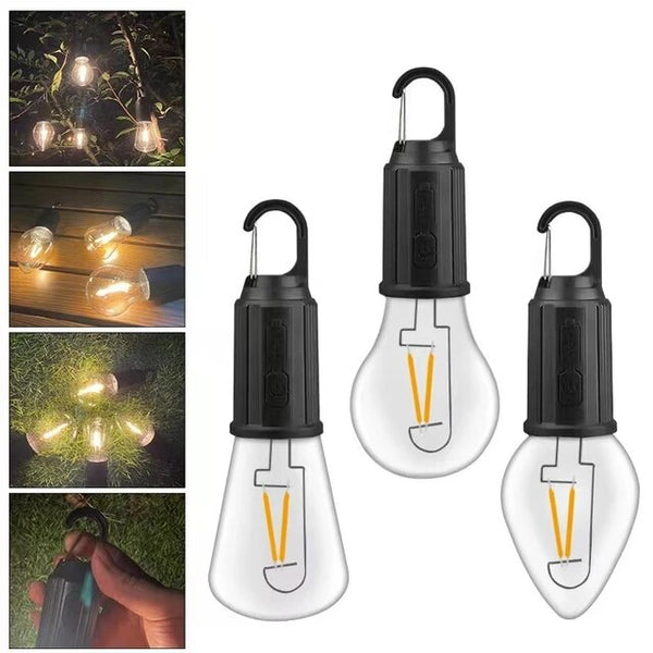 Waterproof LED Camping Light: Type-C USB Rechargeable