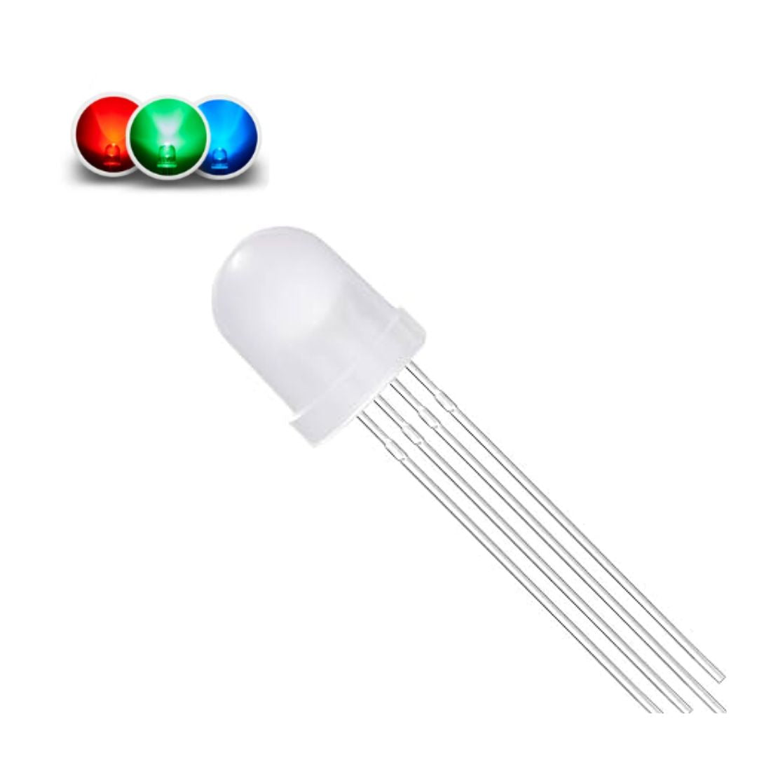 4pin Bright RGB DIP LEDs Round Top