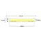 75mmx5mm 5v COB LED Light Bar Strip - Cool White