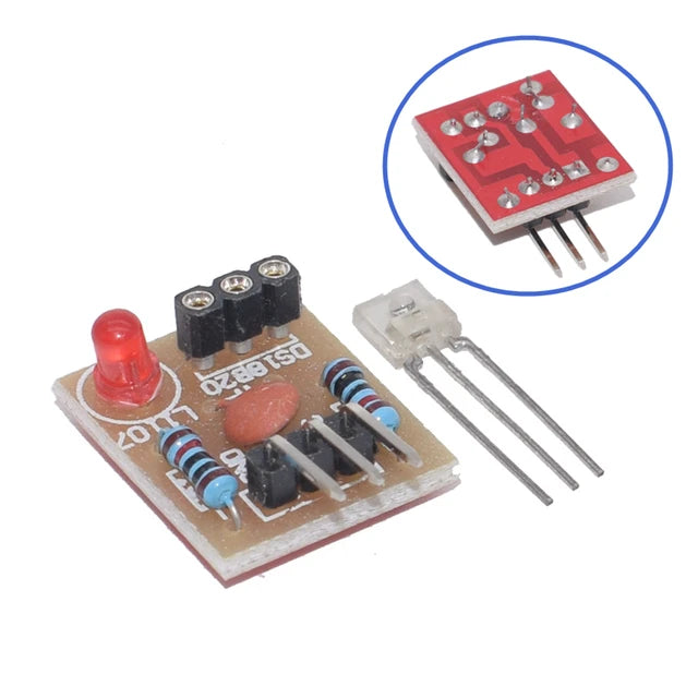 Laser Non-modulator Tub Sensor Receiving Module Laser output High Level