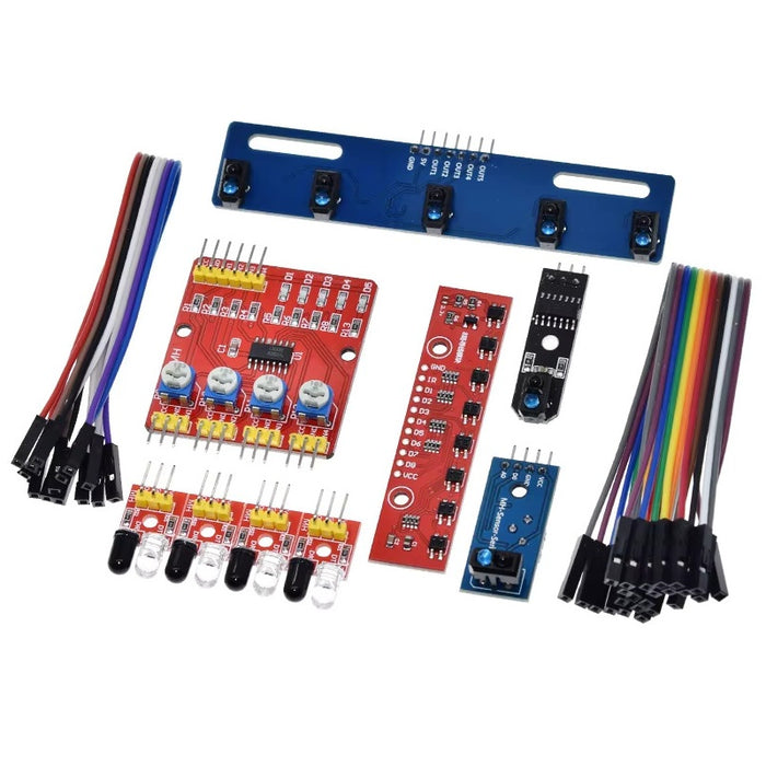 Buy Arduino-Compatible 4-Channel IR Sensor | Line Tracking & Obstacle ...