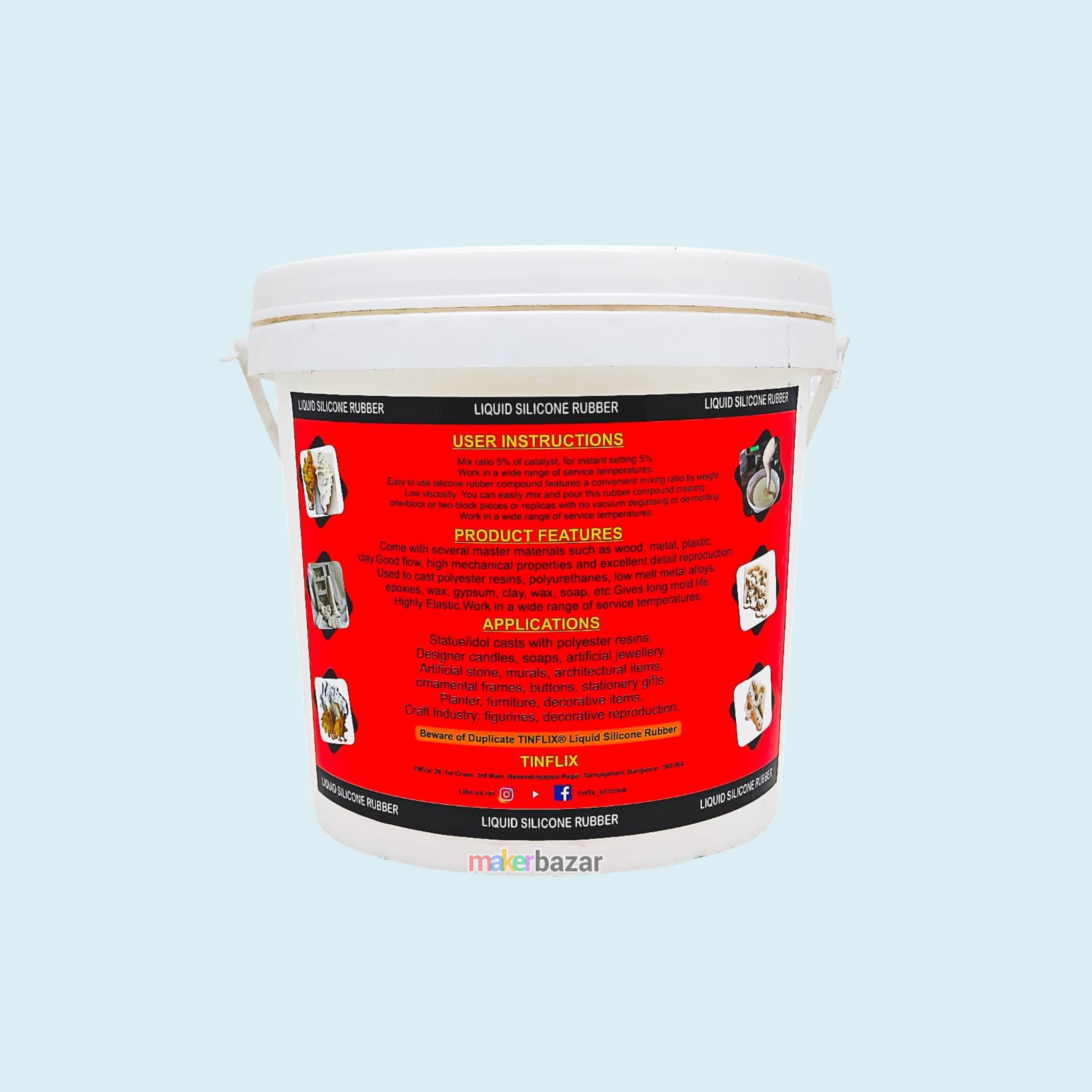 Liquid Silicone Rubber RTV for Mold Making (Artificial Stone, Wood, Resin)