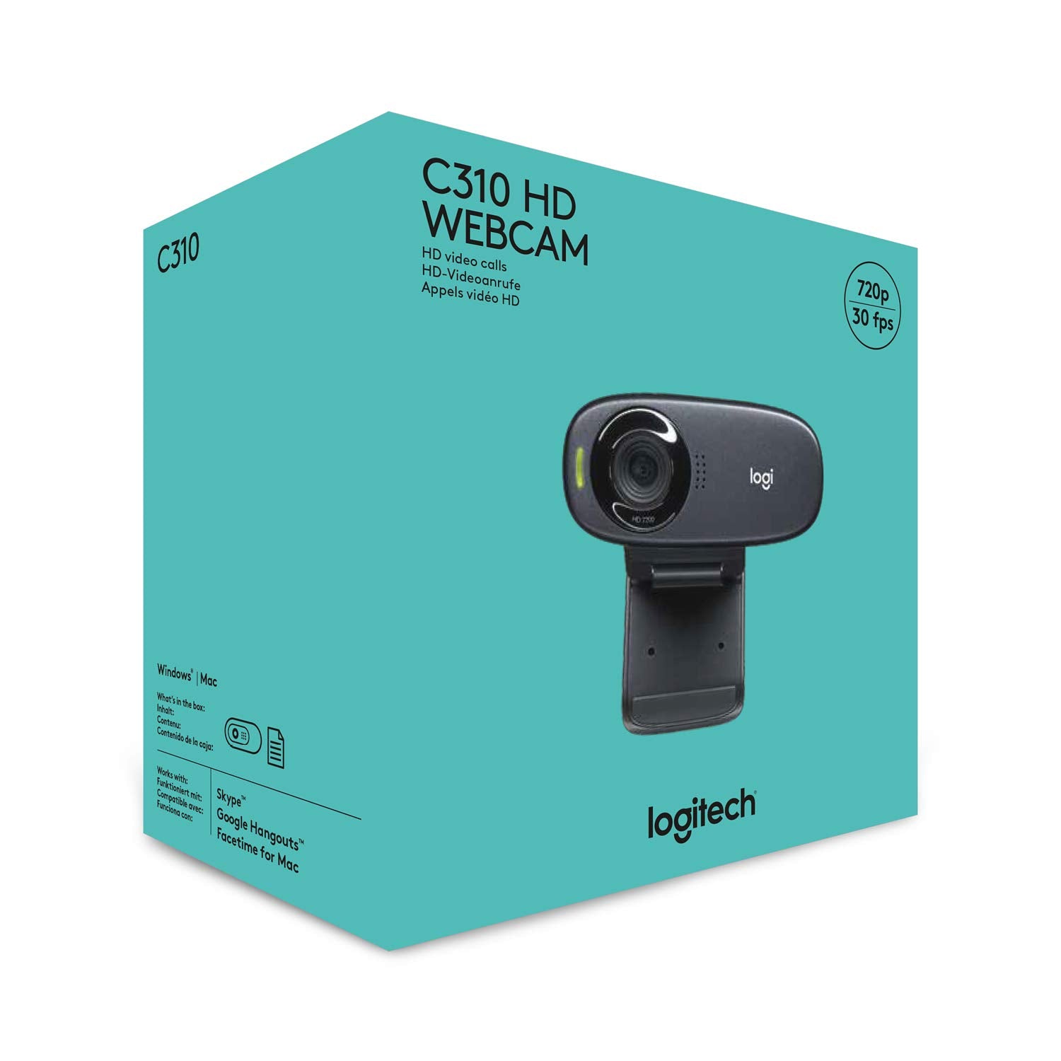 Logitech C310 Digital HD Webcam with Mic