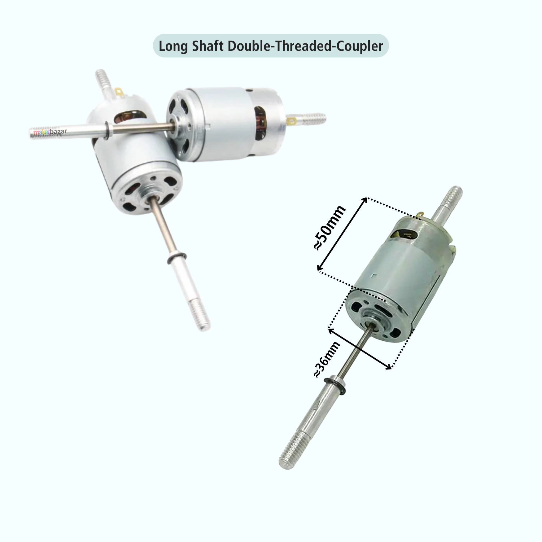 RS-545 High Speed 12VDC Motor