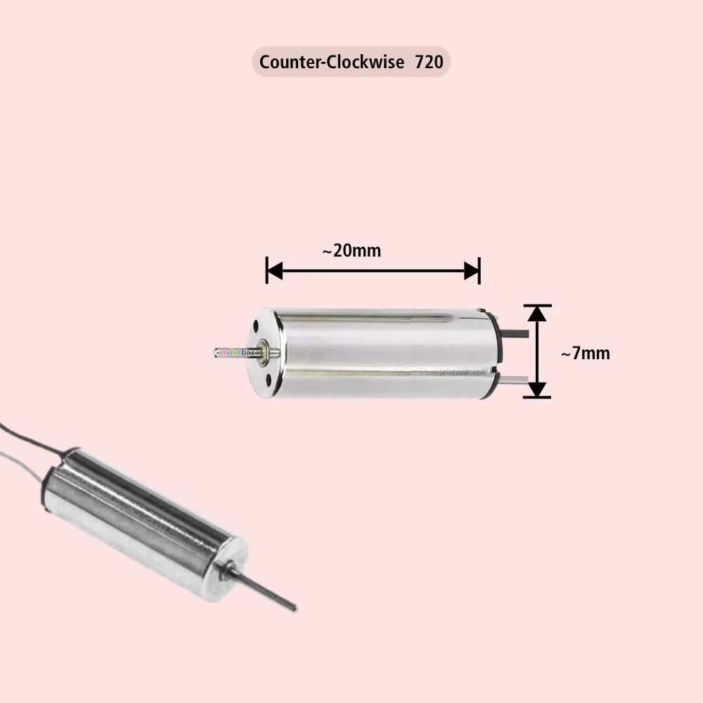 (Low Cost) Magnetic Micro Coreless Motor for Drones/Quadcopters/RC