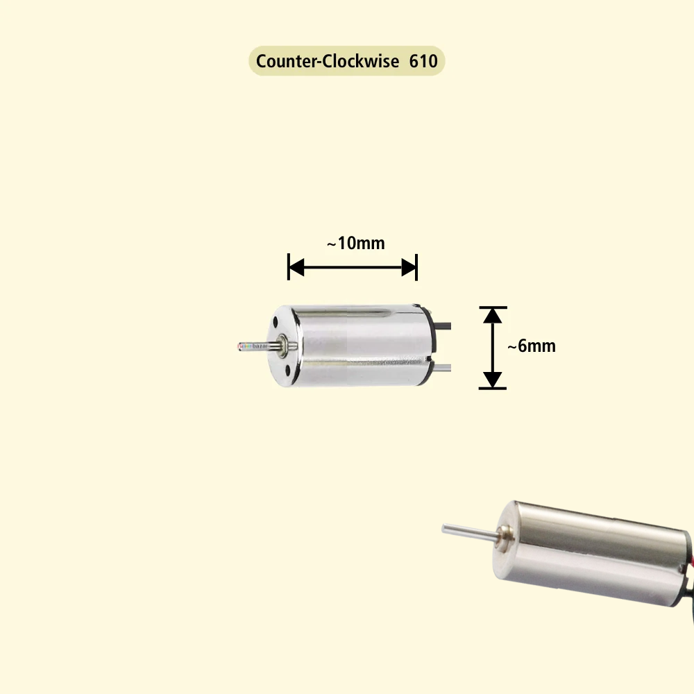 (Low Cost) Magnetic Micro Coreless Motor for Drones/Quadcopters/RC