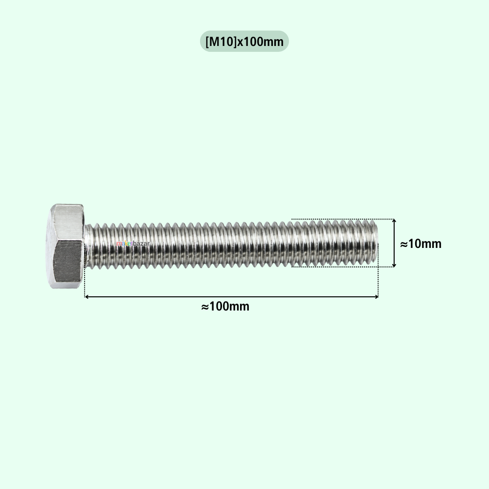 Galvanized Plated Hex Head Bolts