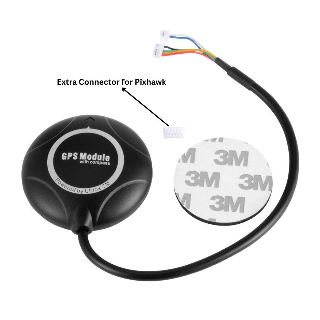 NEO GPS Module with Compass for APM with extra connector for Pixhawk