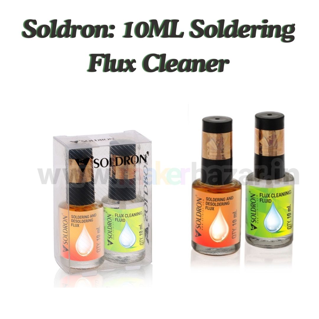 Soldron: 10ML Soldering Flux Cleaner