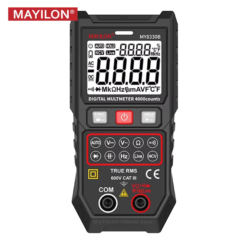 Automated Multimeter Machine Buy Digital Multimeter with 4000 Counting Values with Automatic Measuring