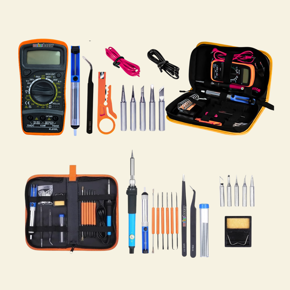 MBSIK01 - Temperature Controlled Soldering Iron with Accessories Kit