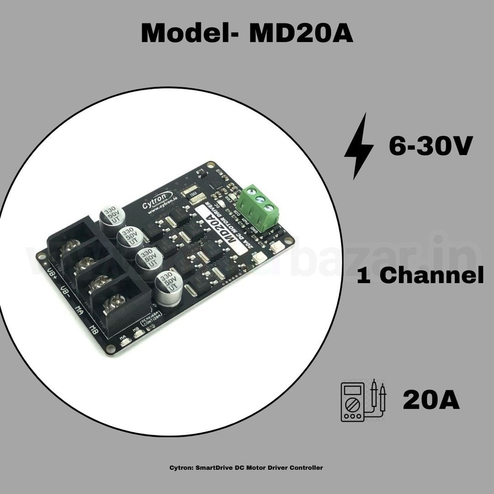 Cytron SmartDrive DC Motor Driver Controller Series | High Performance ...
