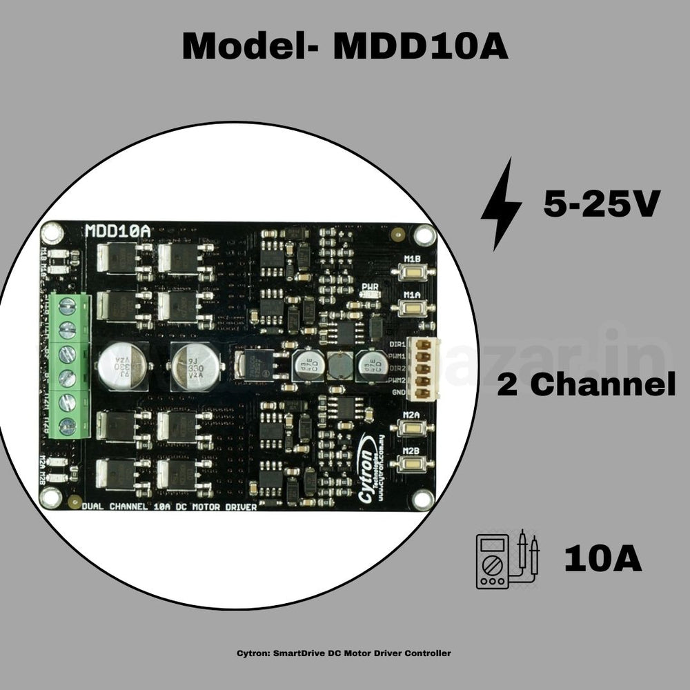 Cytron SmartDrive DC Motor Driver Controller Series | High Performance ...