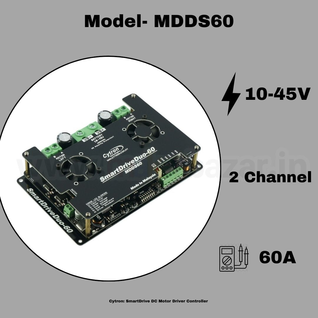 Cytron SmartDrive DC Motor Driver Controller Series | High