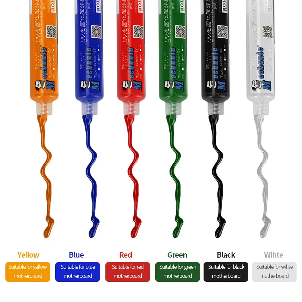 Mechanic: 10cc UVH900 Series UV Curing Solder Mask Ink