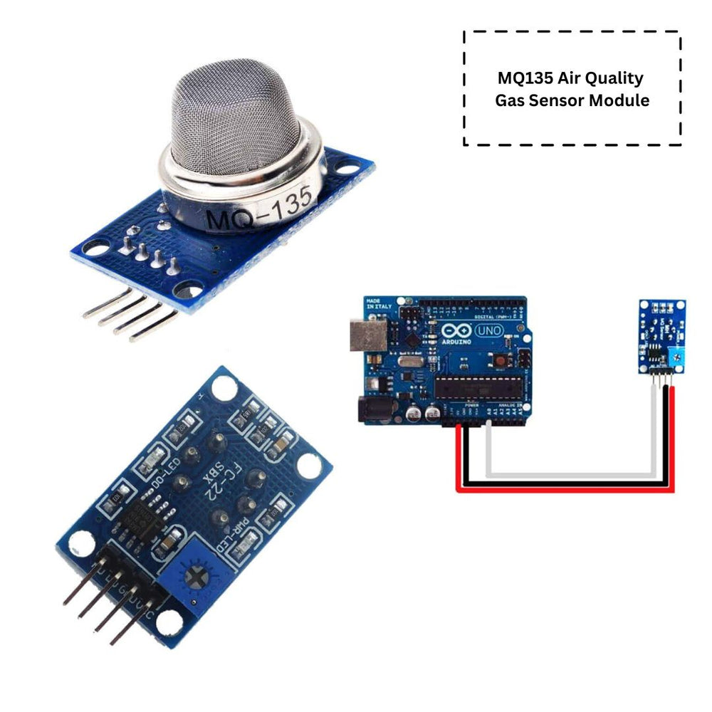 Breathe Easy: DIY Air Quality Monitoring with MQ Gas Sensor Module Circuit Diagram