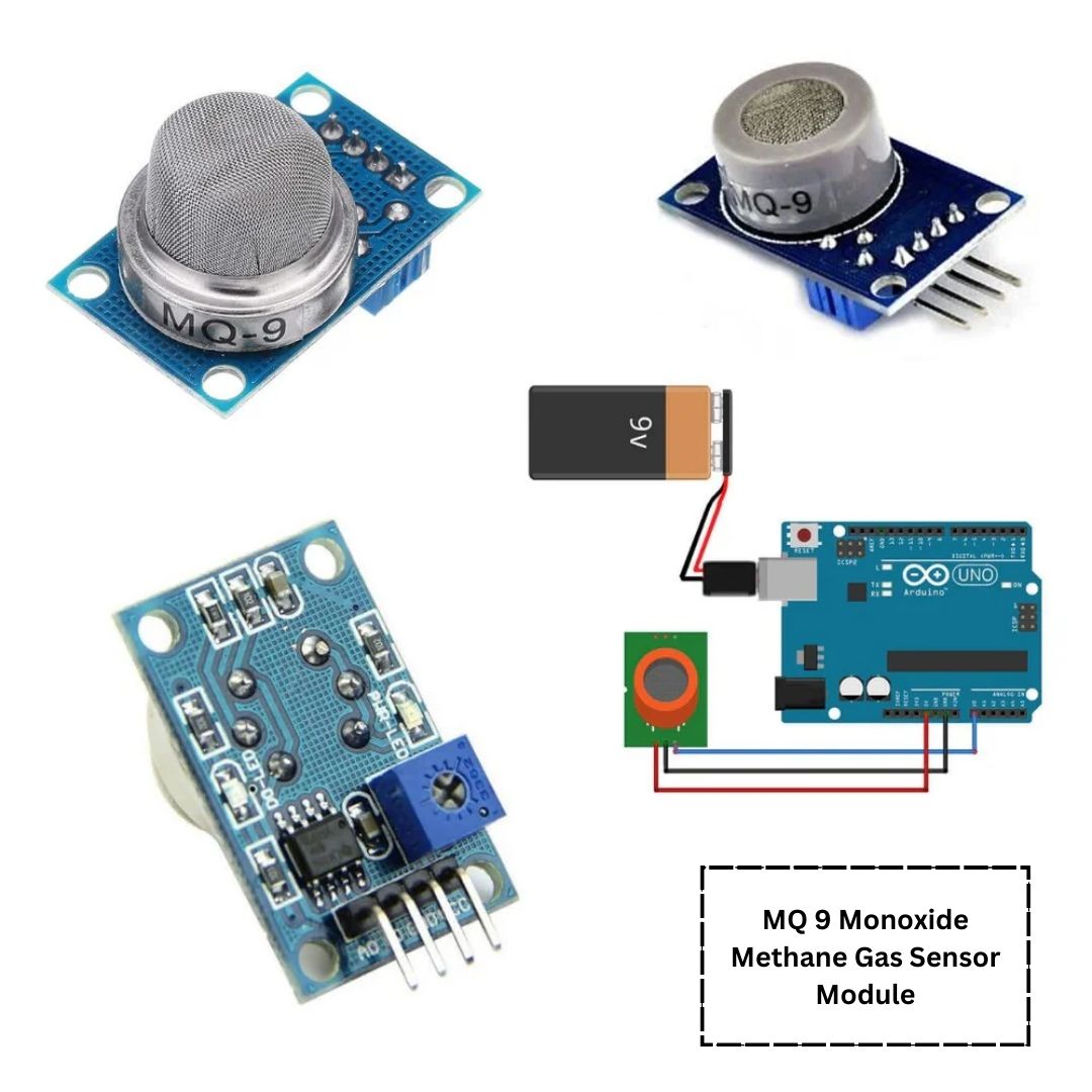 MQ Air Quality Gas Sensor Module [Rectangular PCB]