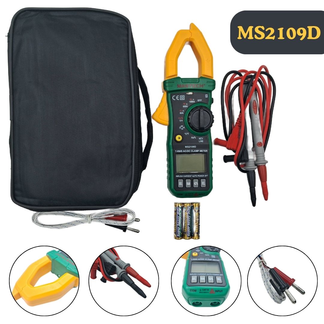 Mastech: MS2109-Series True RMS Digital Clamp Meter