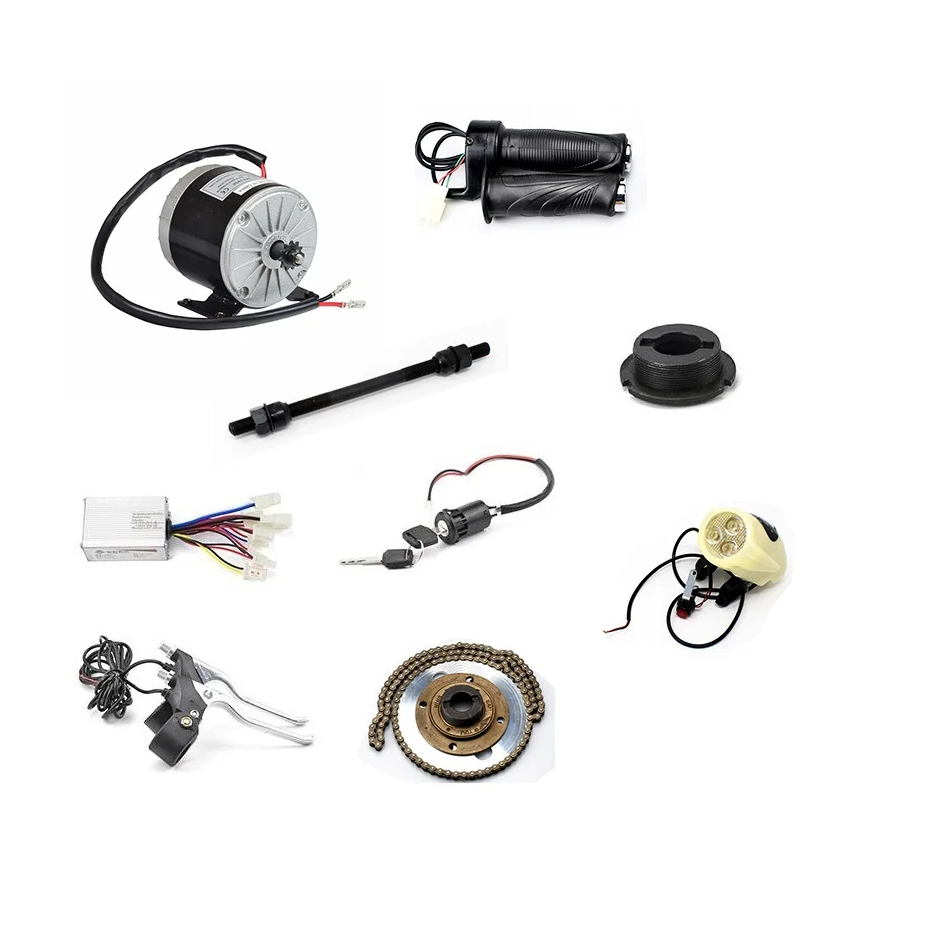 MY1016 24V HighRPM DC Brush Motor for E-bike Bicycle
