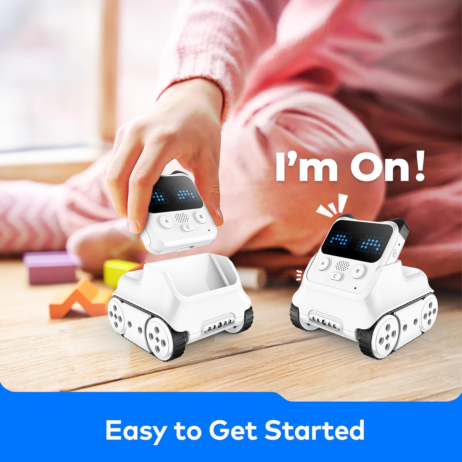 Makeblock Codey Rocky: Smart Robot Toy for Interactive Playing and Learning
