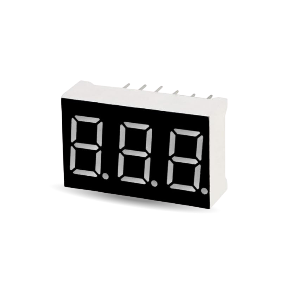41 Inch Led 0.41-Inch 7-Segment LED Display (STD423H) | Red Common Anode/Cathode Module