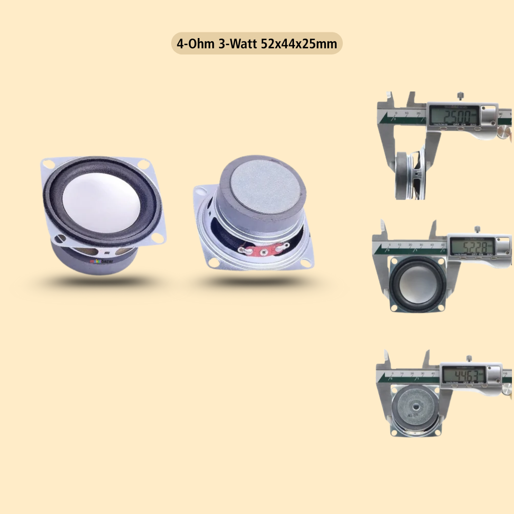 2-Inch External Magnet Speaker [With Frame]