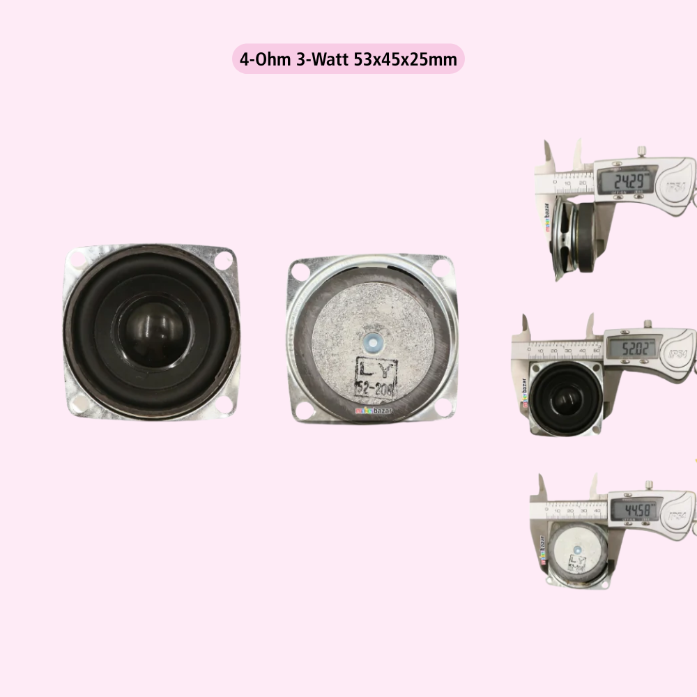 2-Inch External Magnet Speaker [With Frame]