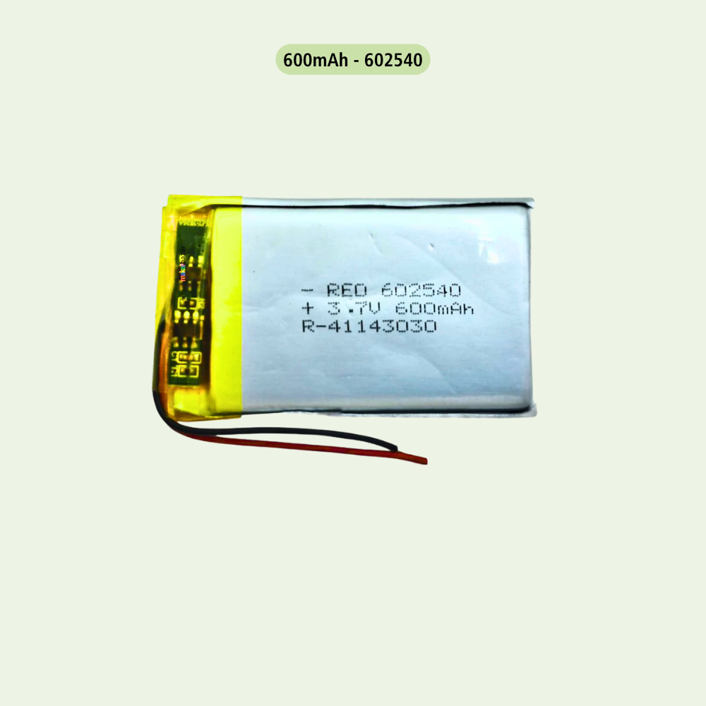 Generic: 3.7V 600mAh Lithium Polymer Battery