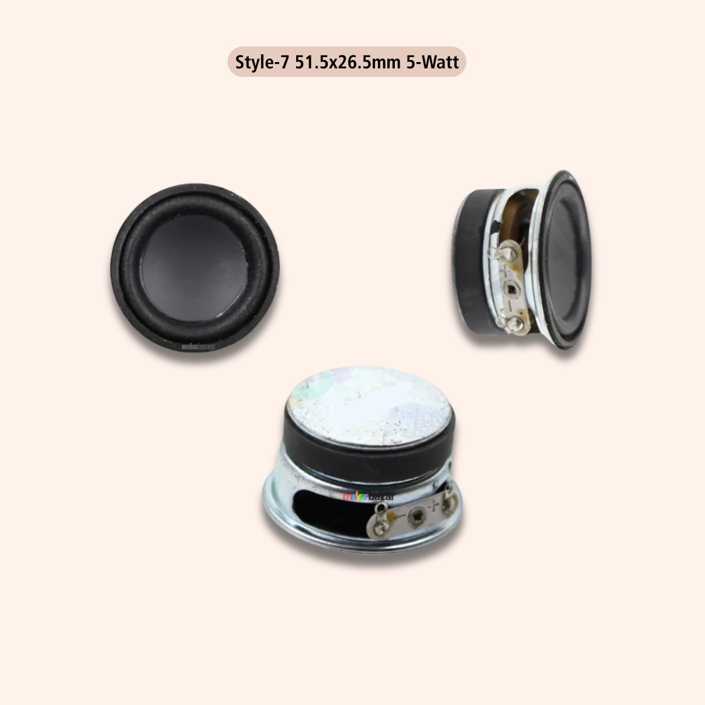 2Inch Mini External Magnet Speakers Metal Body [without Frame]