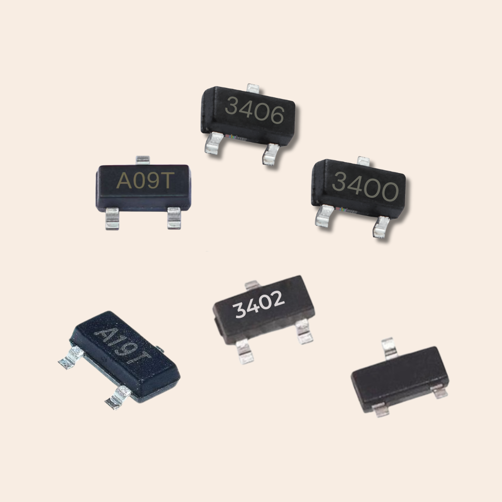 AO34-Series SOT-23 SMD Mosfet Transistors