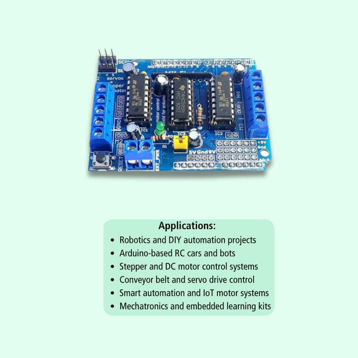 Arduino Motor Driver Shield L293D
