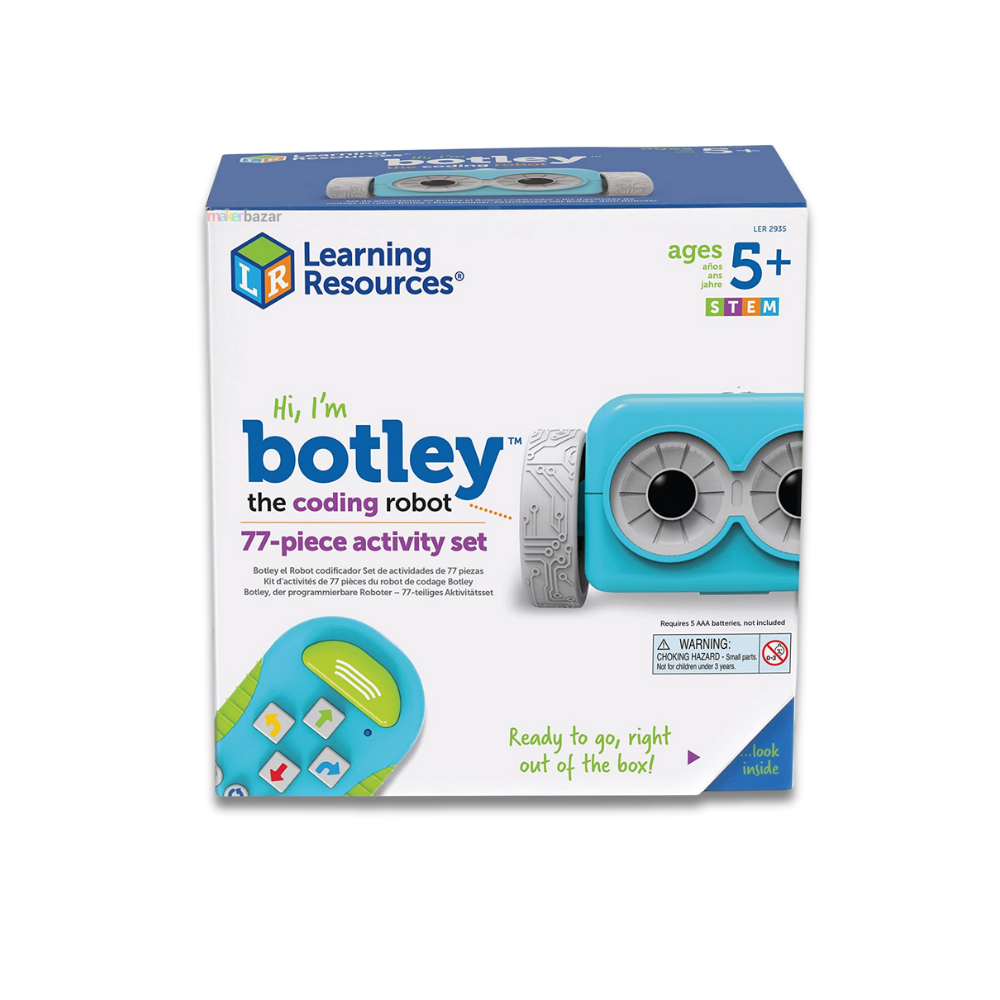 Botley the Coding Robot – Screen-Free STEM Learning Toy for Kids (77-Piece Activity Set)
