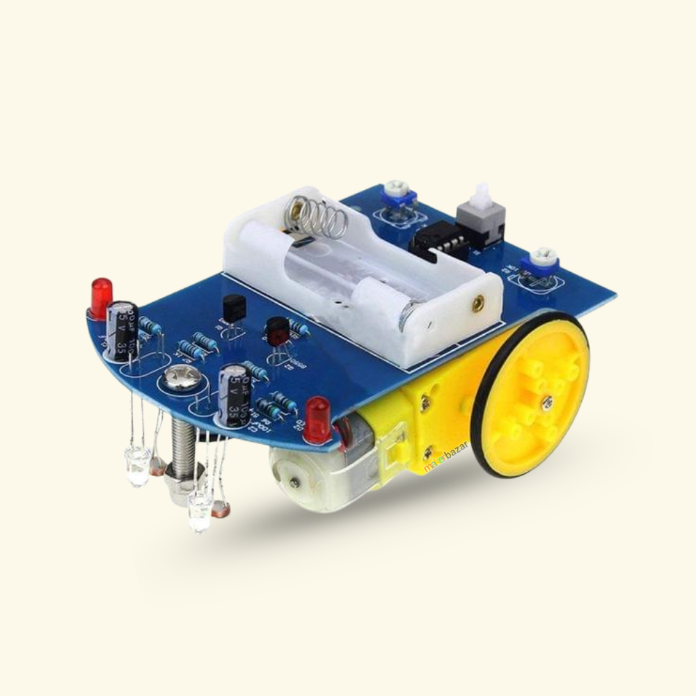 DIY D2-1 Intelligent Line Follower / Tracing Car Kit