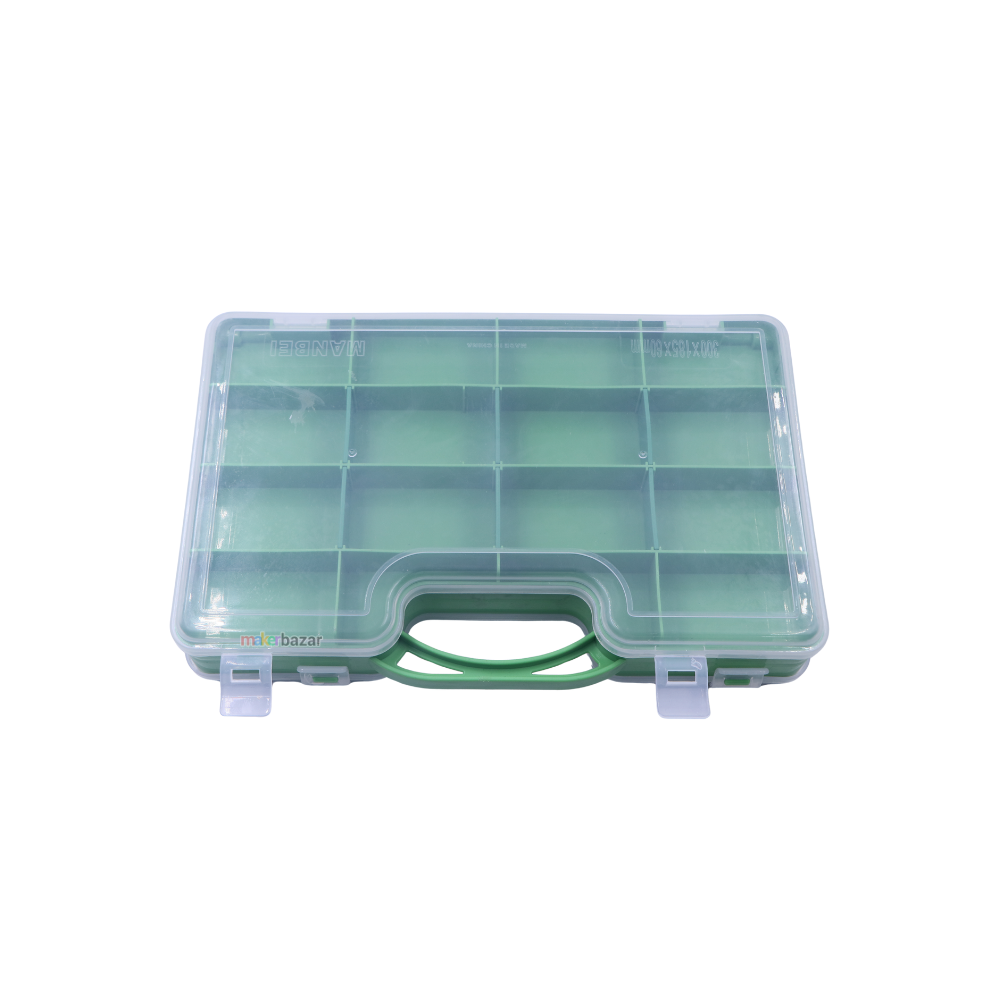 B-300 Double-Sided Plastic Tool Box with Compartments