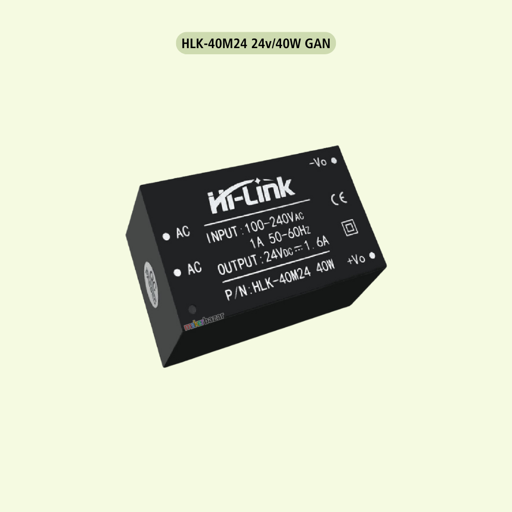Hi-Link 24V AC to DC Power Module | 3W–20W Switching Supply