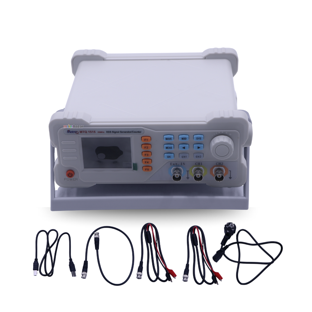MetroQ MTQ1515 DDS Signal Generator/Counter – Dual Channel Function Generator