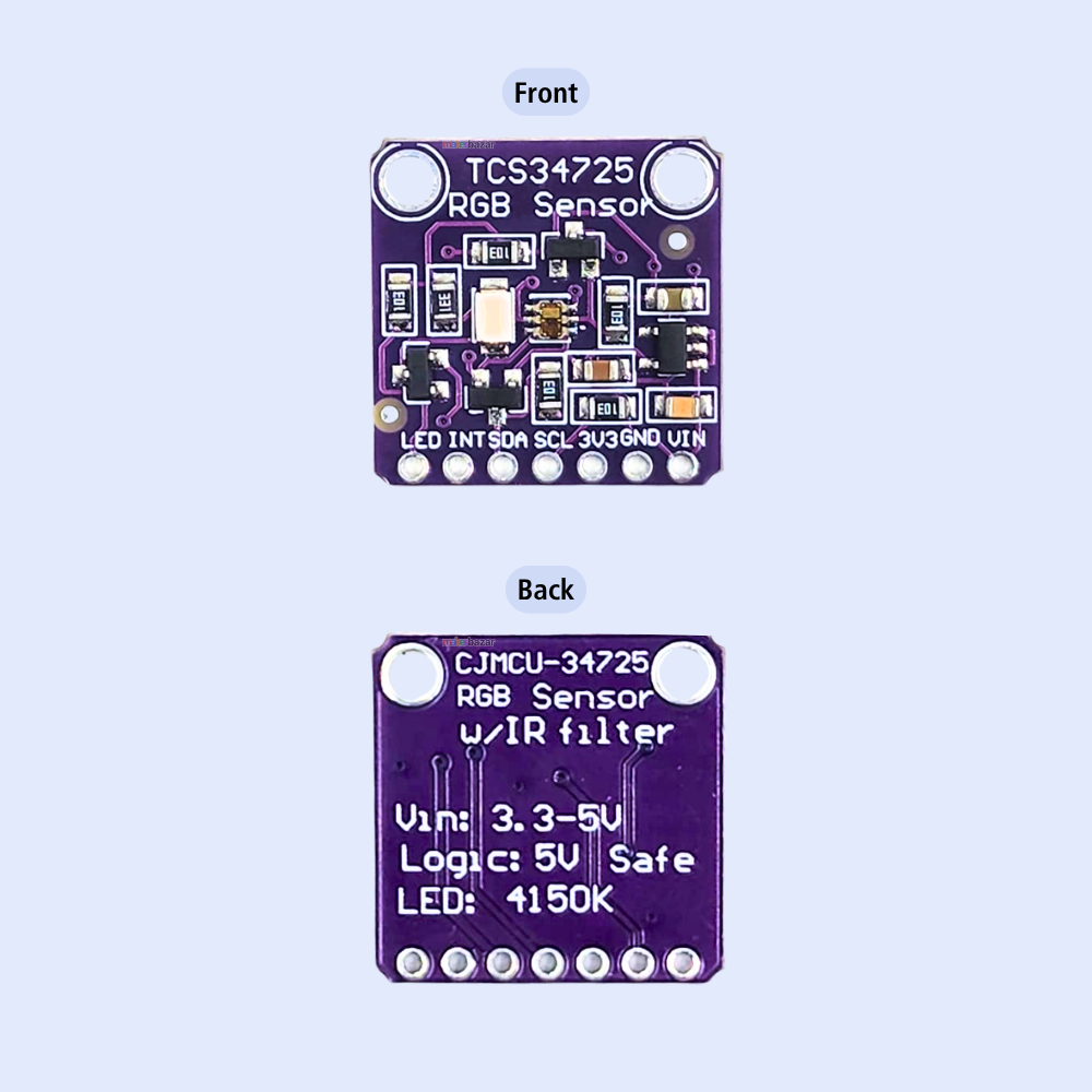 CJMCU-34725 TCS34725 RGB Color Sensor Module