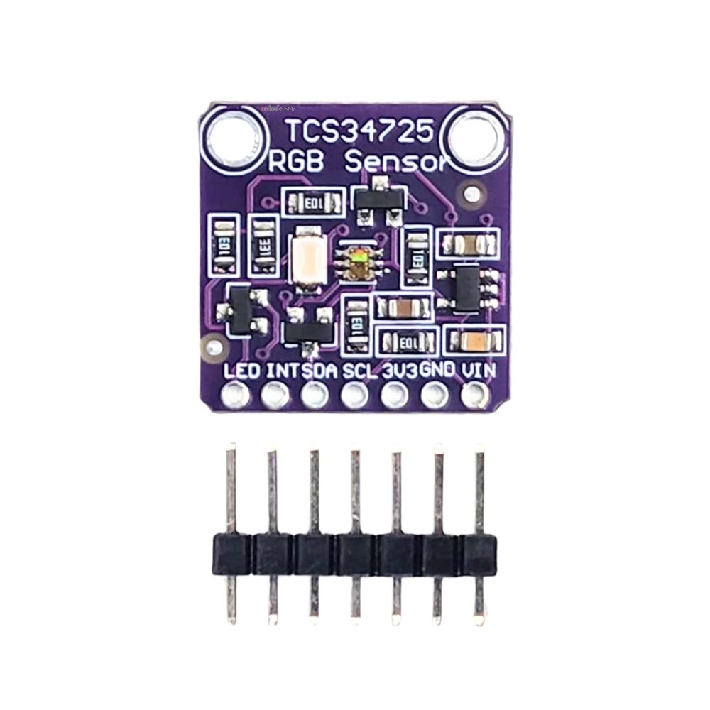 TCS34725 RGB Color Sensor Module | I2C Color Detection Sensor with IR ...