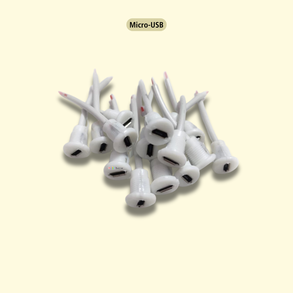 (Low Cost) Female USB Panel Mount Connector With Moulded Wire