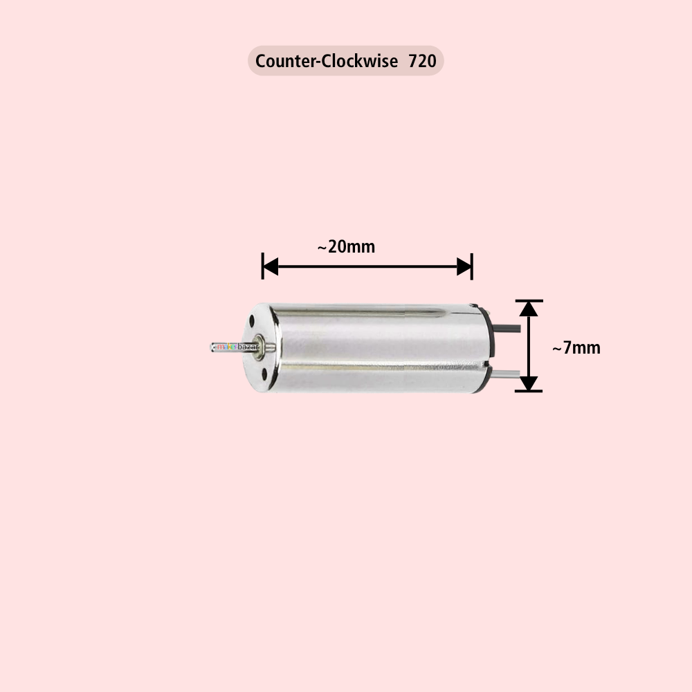(Low Cost) Magnetic Micro Coreless Motor for Drones/Quadcopters/RC
