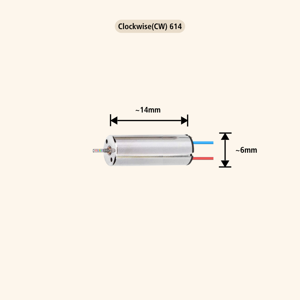 (Low Cost) Magnetic Micro Coreless Motor for Drones/Quadcopters/RC