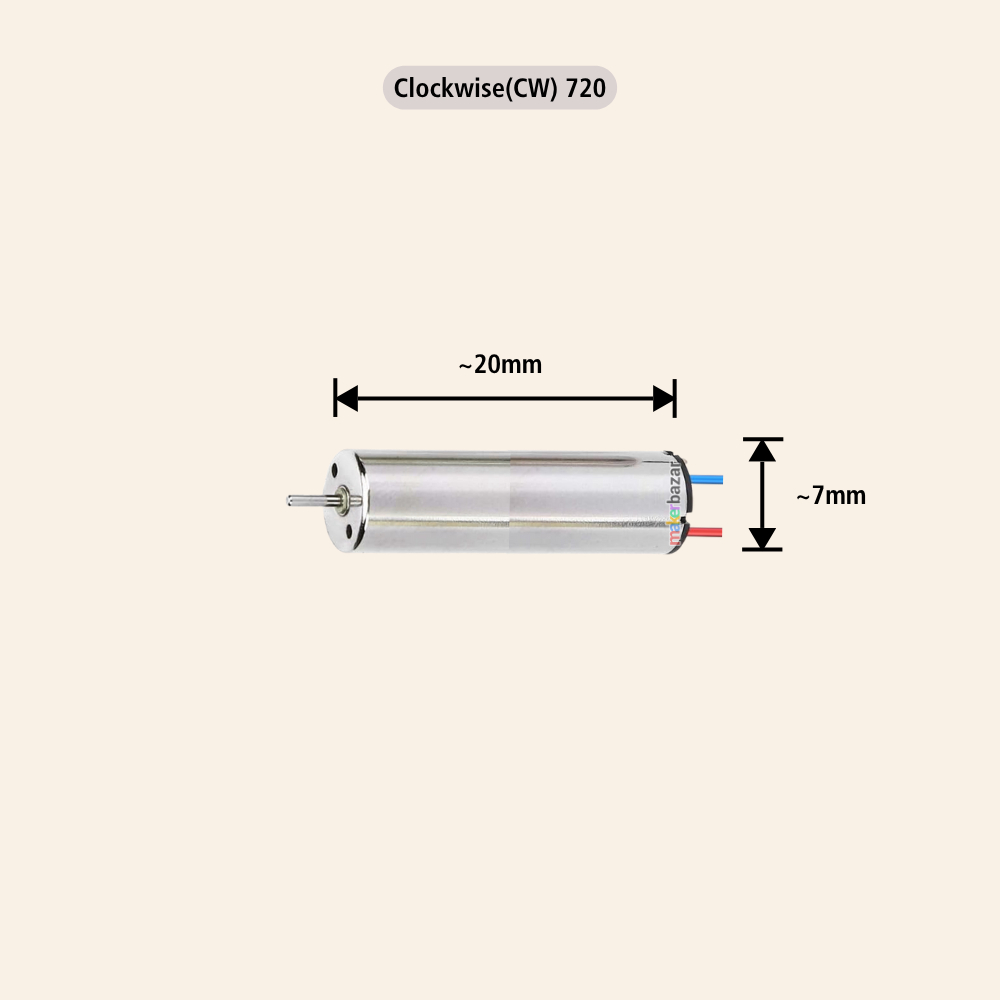 (Low Cost) Magnetic Micro Coreless Motor for Drones/Quadcopters/RC